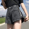 Women's Denim High-Waist Wide-Leg Pants (Knitted) | OWNLUXE