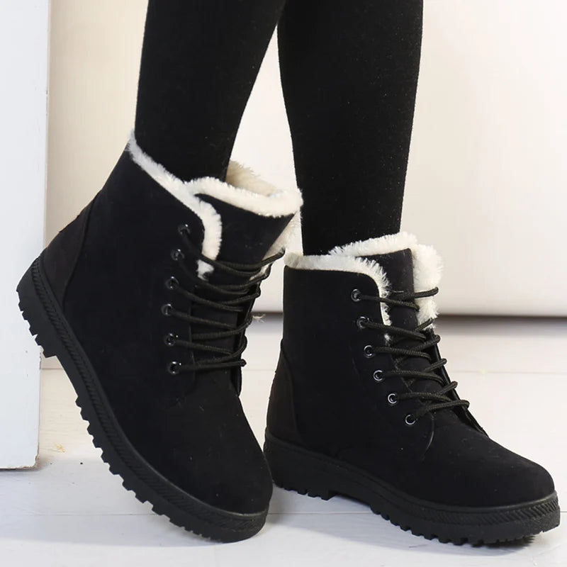Women’s Winter Ankle Snow Boots | Bottes de Neige Hiver pour Femmes