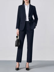 Slim Fit Single Breasted Jacket | OWNLUXE