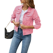 Women's Denim Jackets Fashion Female Casual Long Sleeve | OWNLUXE