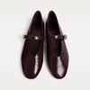 Women's Round Toe Leather Flats | OWNLUXE