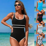 Load image into Gallery viewer, Women&#39;s Professional Hot Spring One-piece Swimsuit Ins Style Huludao Swimwear Beachwear Monokini Female Swimming Suits
