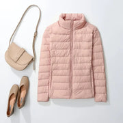 Women Spring Jacket Fashion Short Ultra Lightweight | OWNLUXE