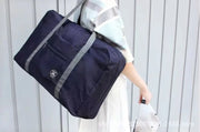 Nylon Travel Bag – Lightweight Soft Weekender Duffle that Packs Flat