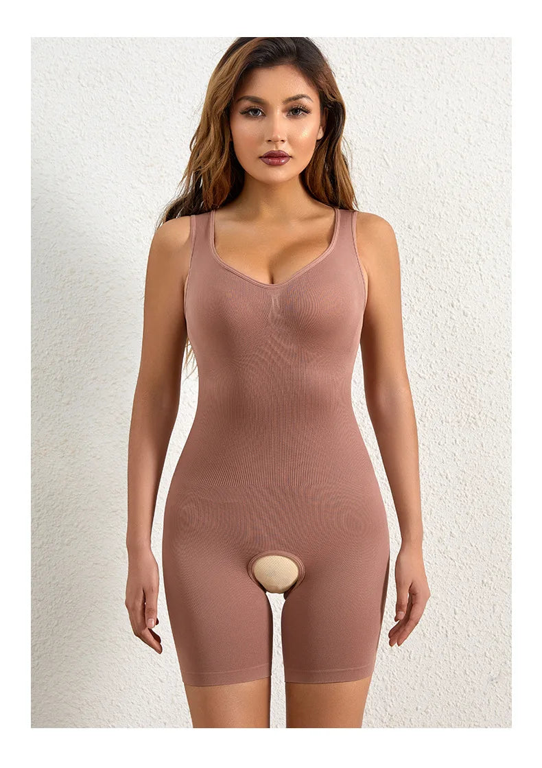Seamless Slimming Bodysuit with Firm Tummy Control Shapewear