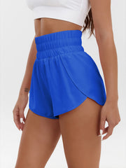 High-Waist Relaxed-Fit Sport Shorts | OWNLUXE