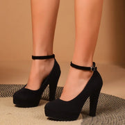 Women's Platform Pumps (Black) – Shop at OWNLUXE
