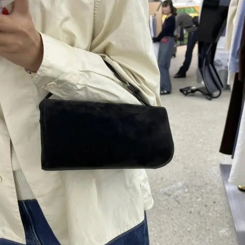 Cowhide Leather Vintage Crossbody Bag – Shop at OWNLUXE