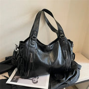 Luxury Soft Shoulder Tote Bag - Versatile Everyday Handbag