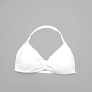 With Logo DF Women Seamless Halter Sports Bra Deep V | OWNLUXE