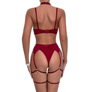 4-Piece Bow Lingerie Set | OWNLUXE