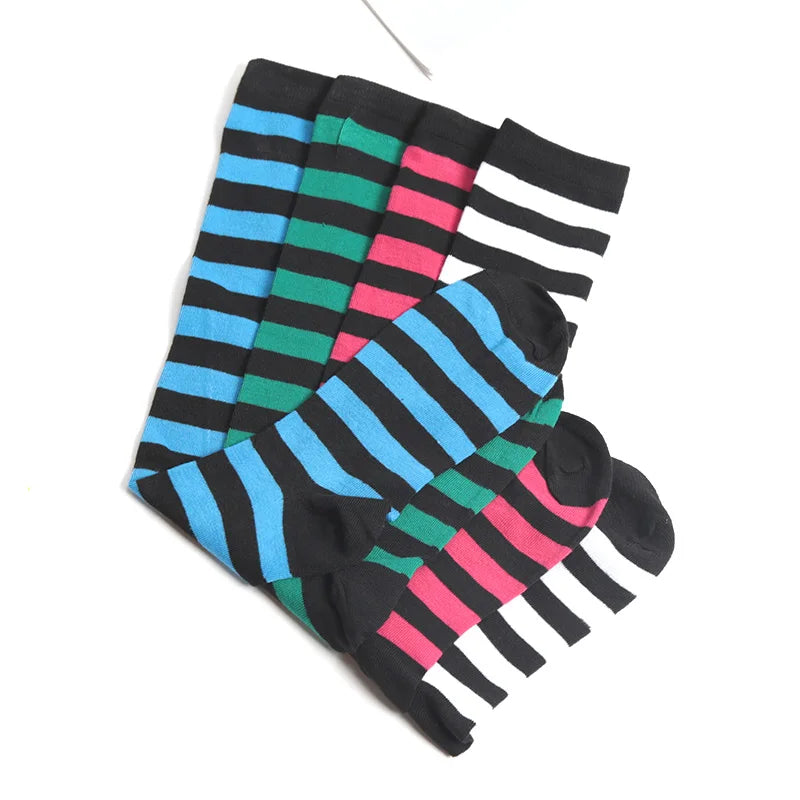Striped Stockings Japanese Socks | OWNLUXE