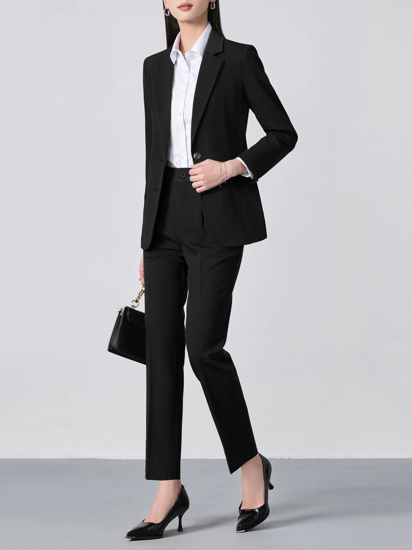 Slim Fit Single Breasted Jacket | OWNLUXE