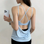 Padded Nylon Sports Bra | OWNLUXE