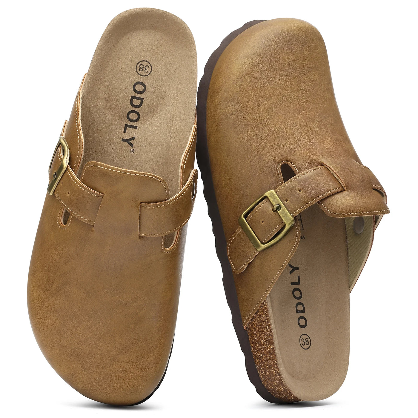 Unisex Arch Support Leather Slippers – Shop at OWNLUXE