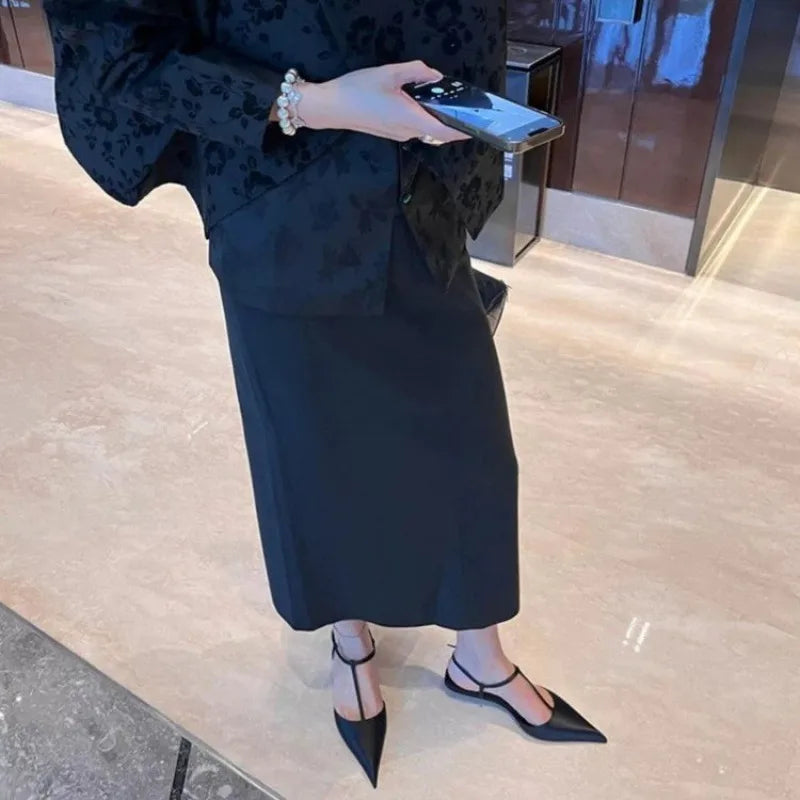Women's Pointed Toe Low Heel Pumps – Shop at OWNLUXE