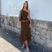 Women's Cropped Skirt | OWNLUXE