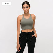 Supportive Nylon Push-Up Sports Bra | OWNLUXE