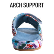 Women’s Waffle Cotton House Slippers with Arch Support