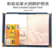 Canada Passport Holder & Travel Organizer – PU Leather Wallet