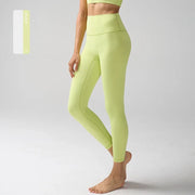 High-Waist Running Yoga Naked-Feel Leggings | OWNLUXE