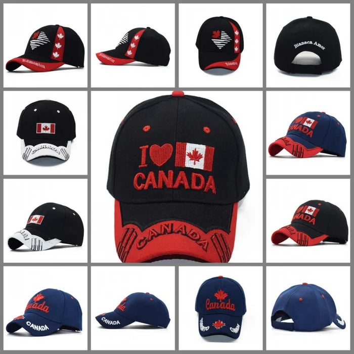 Canada Embroidered Baseball Cap | OWNLUXE