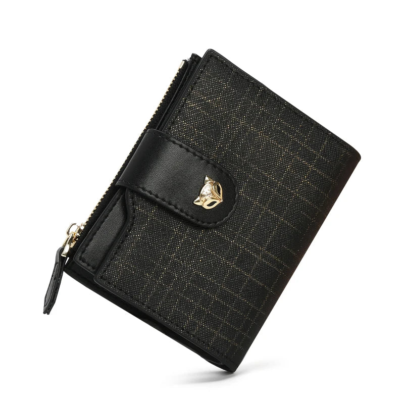 Cowhide Leather Mini Compact Wallet | OWNLUXE
