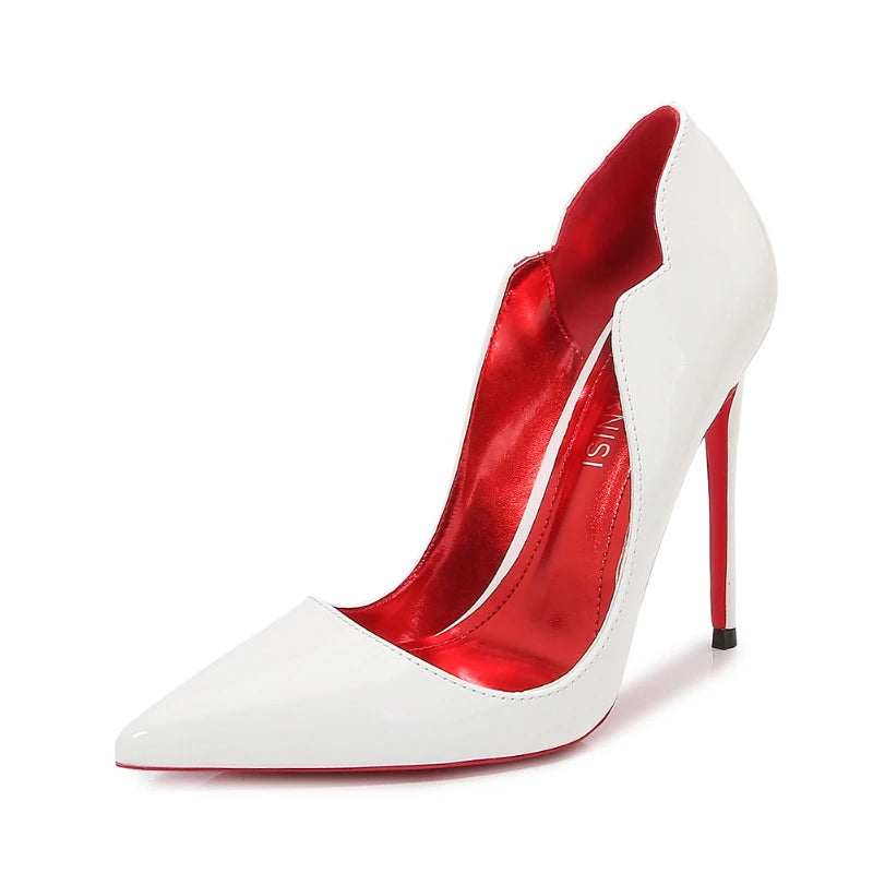 Women’s Black Pointed Toe Stiletto High Heels