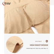 Plus Size High Waist Trainer Shorts – Firm Tummy Control