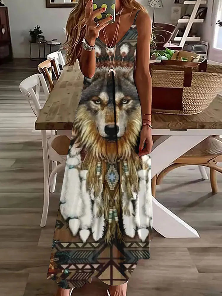 Bohemian Inspired Halter Dress – A Must-Have for Spring & Summer