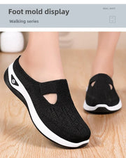 Breathable Mesh Slip‑On Flats – Lightweight Everyday Shoes