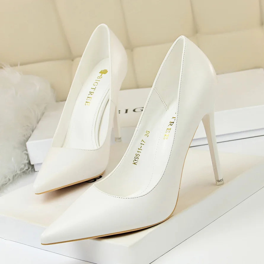 Women's Plus Size Pumps (Red 7.5cm) | OWNLUXE