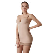 Slimming Shapewear Slip Dress Body Shaper with Cups