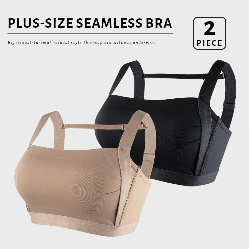 Wire-Free Extended-Size Sports Bra | OWNLUXE