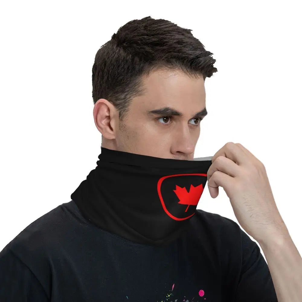Canadian Flag Maple Leaf Neck Gaiter | OWNLUXE