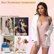 Slimming Shapewear Slip Dress Body Shaper with Cups