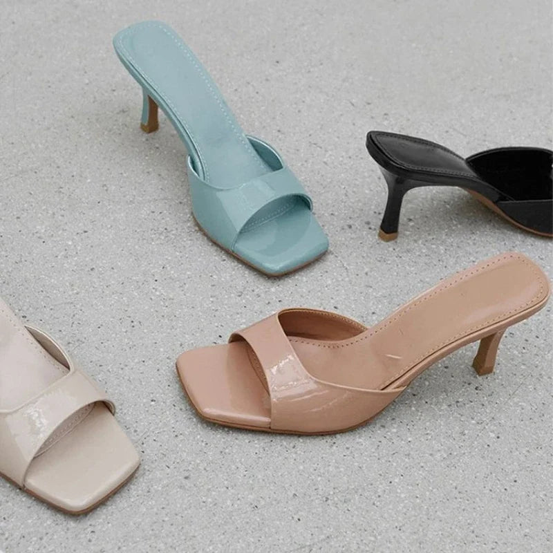 Women's Square Toe Slippers – Shop at OWNLUXE