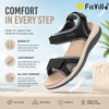 Women's Open Toe Ankle Strap Arch Support Sandals | OWNLUXE