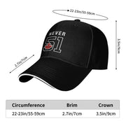 Never 51 Canada Pride Baseball Cap – Unisex Trucker Snapback