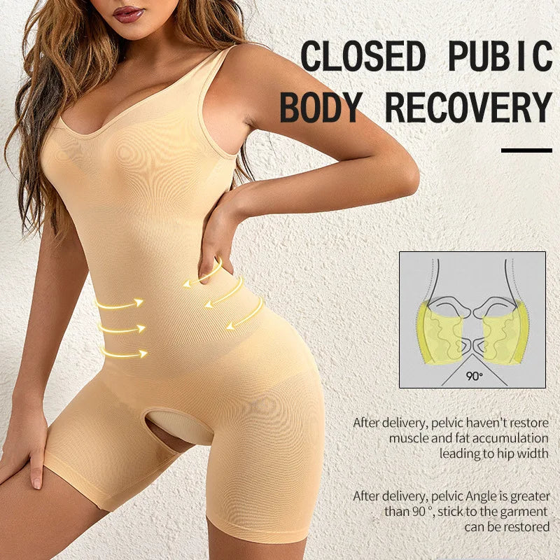 Seamless Slimming Bodysuit with Firm Tummy Control Shapewear