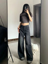 Women's High-Waist Denim Vintage Pants | OWNLUXE