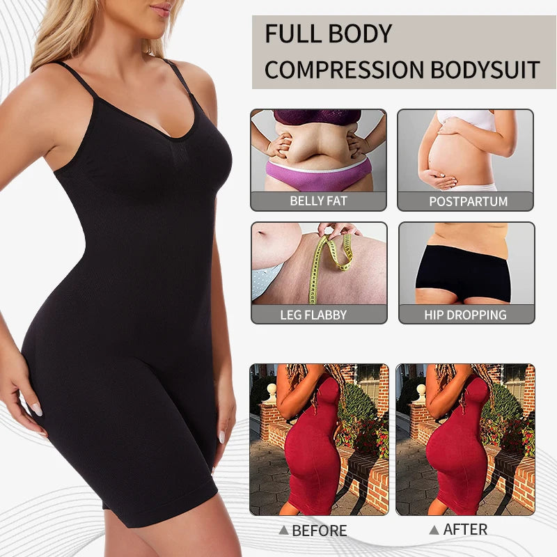 Firm Control Seamless Shaping Bodysuit – Tummy Control & Butt Lift S–3XL | OWNLUXE