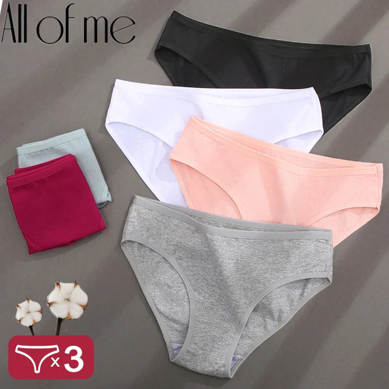 Women's Cotton Jacquard Low-Rise Briefs | 6 Colours | OWNLUXE