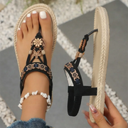 Women's Lightweight Plus-Size Sandals (Black) – Shop at OWNLUXE