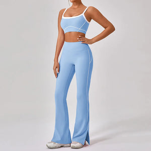 🔥 Seamless Strappy Yoga Sports Bra – Breathable & Quick-Dry Fit | Brassière de sport sans couture à bretelles – Respirante et séchage rapide 🔥
