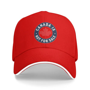 🔥 Canada Is Not for Sale Cap – Bold Maple Leaf Design | Casquette Le Canada n’est pas à vendre – Design audacieux avec feuille d’érable