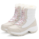 Load image into Gallery viewer, Women’s Winter Wedge Snow Boots | Bottes de Neige d’Hiver à Talon Compensé pour Femmes
