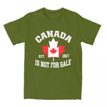 Load image into Gallery viewer, Canada Is Not For Sale EST. 1867 Canadian T Shirt
