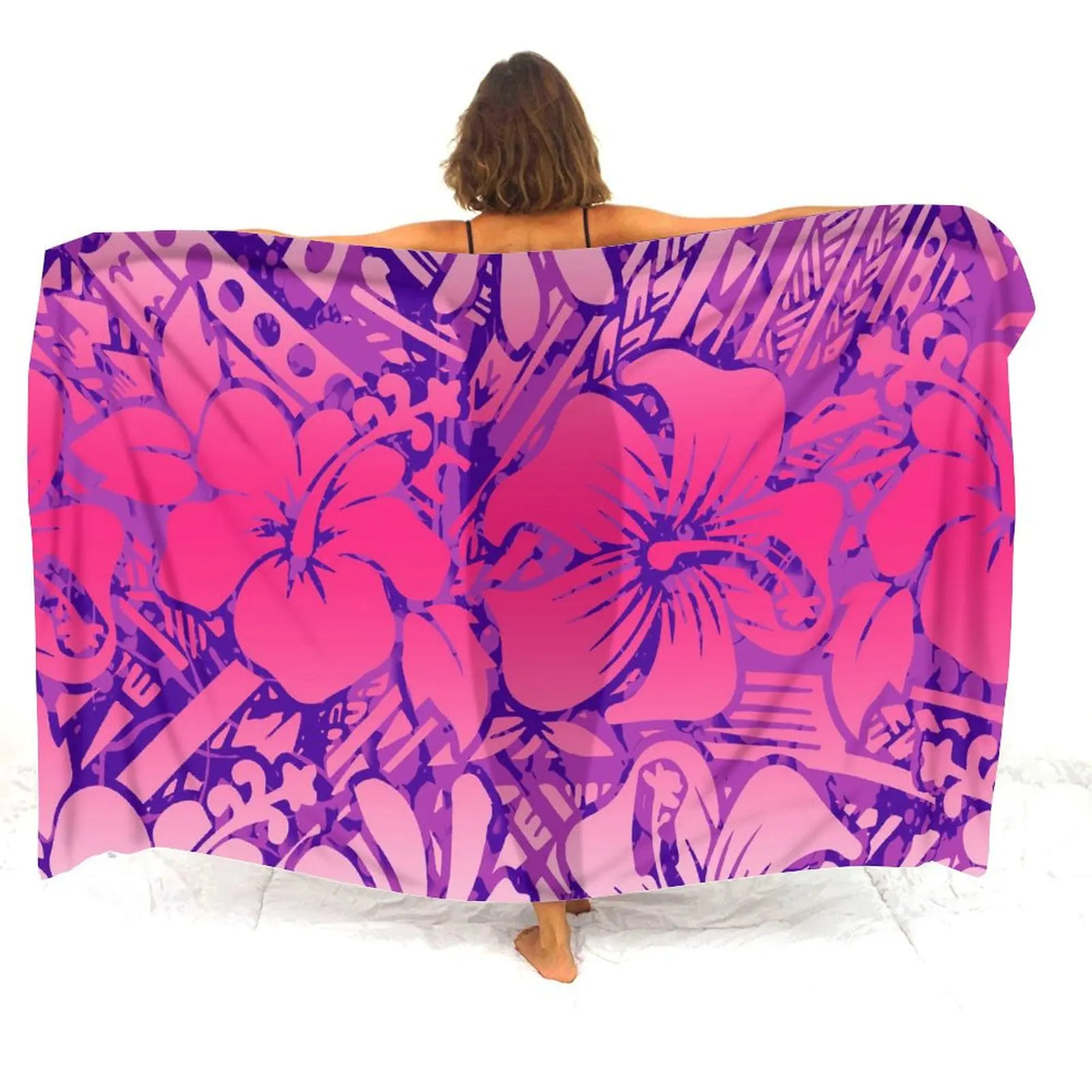 Floral Custom Swim Cover-Up | OWNLUXE