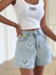 Washed High-Waist Denim Pants | OWNLUXE